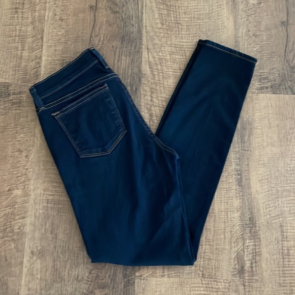 J. Crew Toothpick Jeans Size 27 dark navy blue wash EUC - Picture 9 of 9